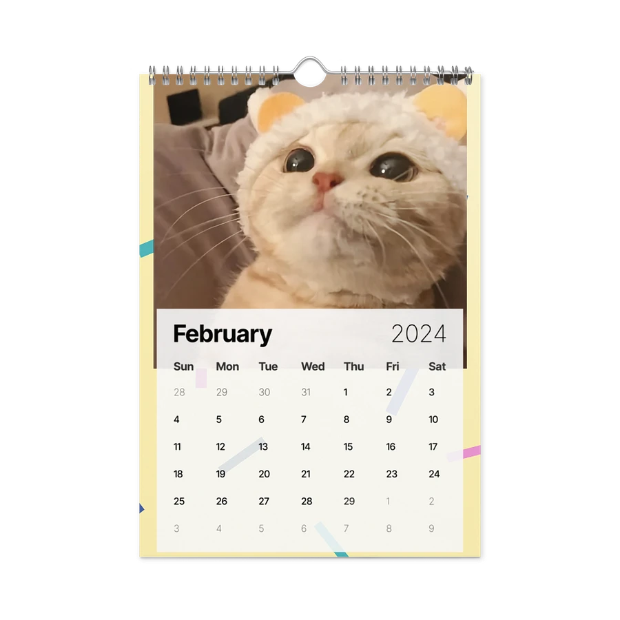 Wall Calendar (2024): Meme Cats product image (7)