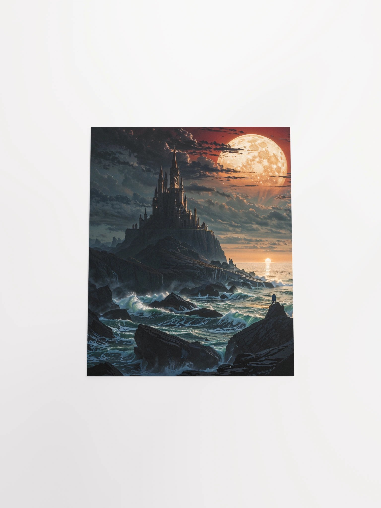 The Moon Beyond the Tide Matte Poster product image (25)