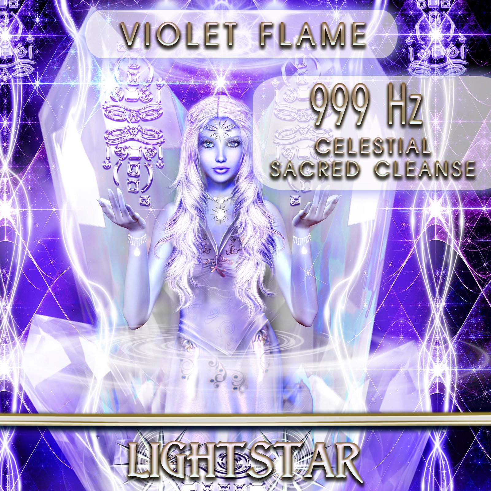 999 Hz Violet Flame Celestial Sacred Cleanse Activation product image (1)