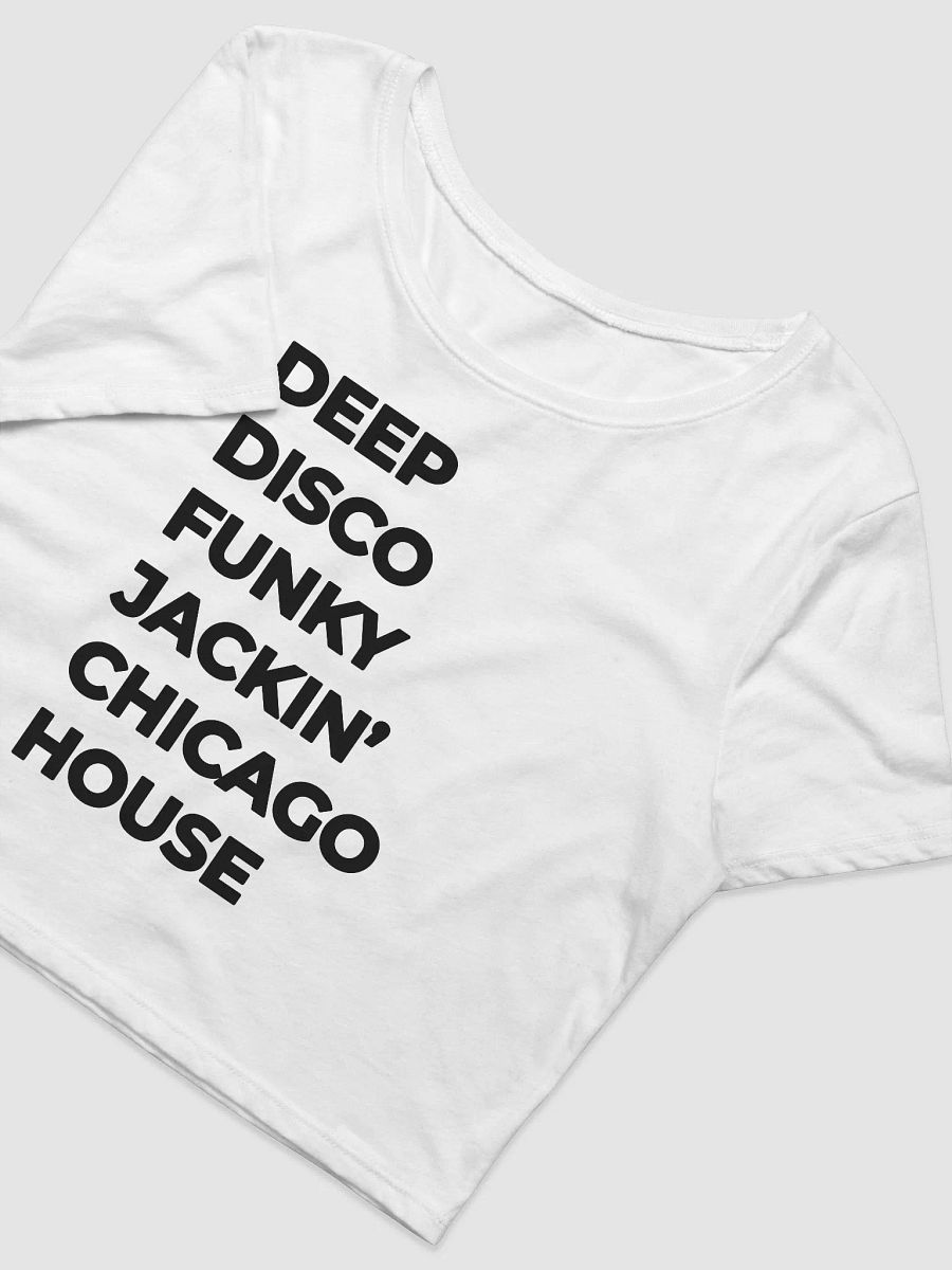 Flipside's Women's Chicago House Crop Tee product image (3)