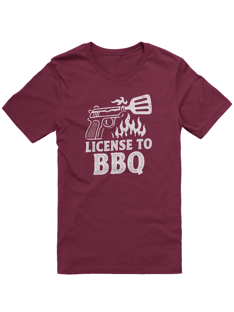 License To BBQ – Funny Dad T-Shirt for Grill Masters product image (1)