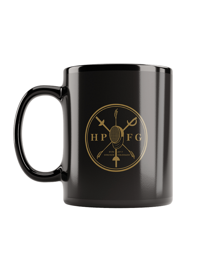 Black High Plains Fencing Guild Emblem Mug product image (1)