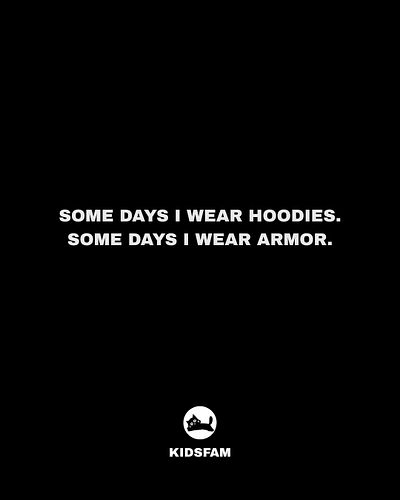 It depends on the DAY.
Sometimes I need COMFORT.
Sometimes I need PROTECTION.

Either way, MY STYLE always reflects my spirit...