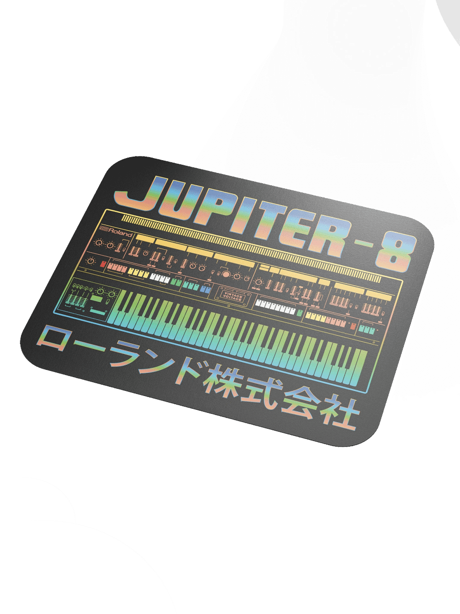 Jupiter 8 - Mouse Mat (Roland JP-8 Classic Synthesizer) by Vintage Voltage product image (5)