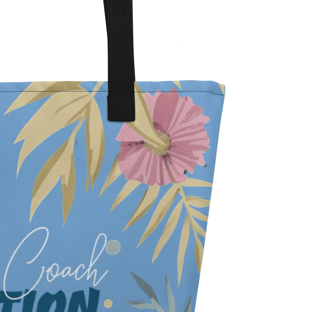 Gymnastics Coach on Vacation Light Blue product image (3)