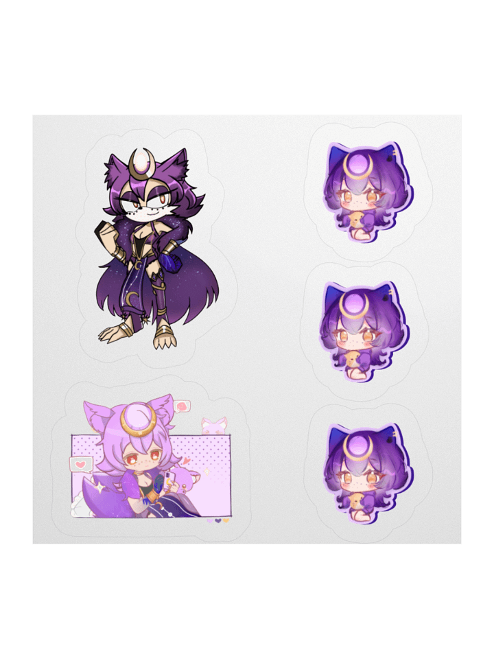 Luna Love Sticker v1 product image (1)