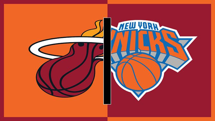 Miami Heat Vs NY Knicks - Rivals - Small & Large Bundle - Wallpaper product image (1)
