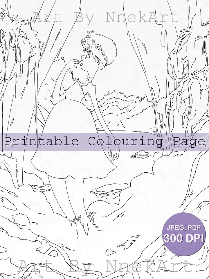 Sorrel Sweetheart Colouring Page product image (1)