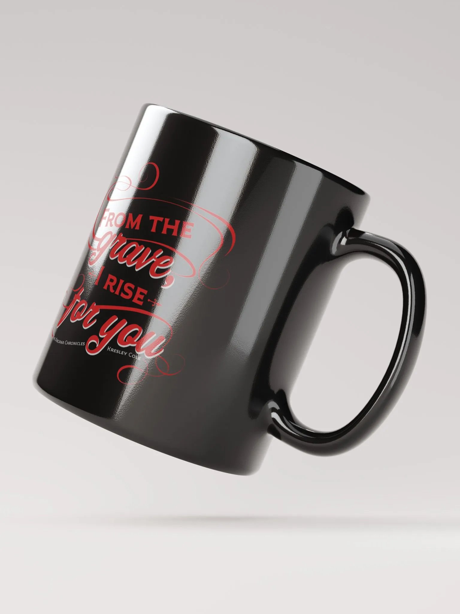 From the Grave Black Mug product image (3)