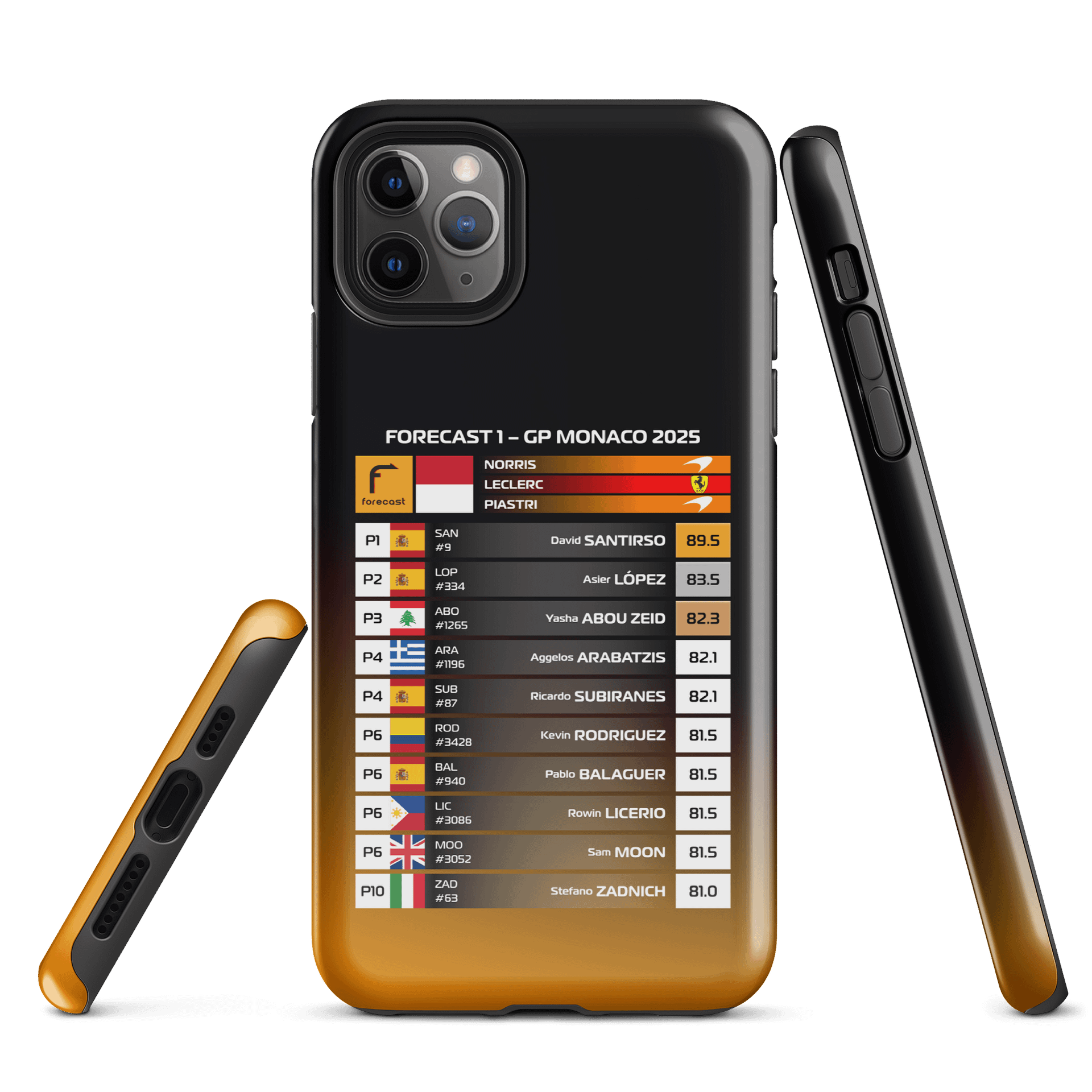 GP Monaco 2025 iPhone Case product image (1)