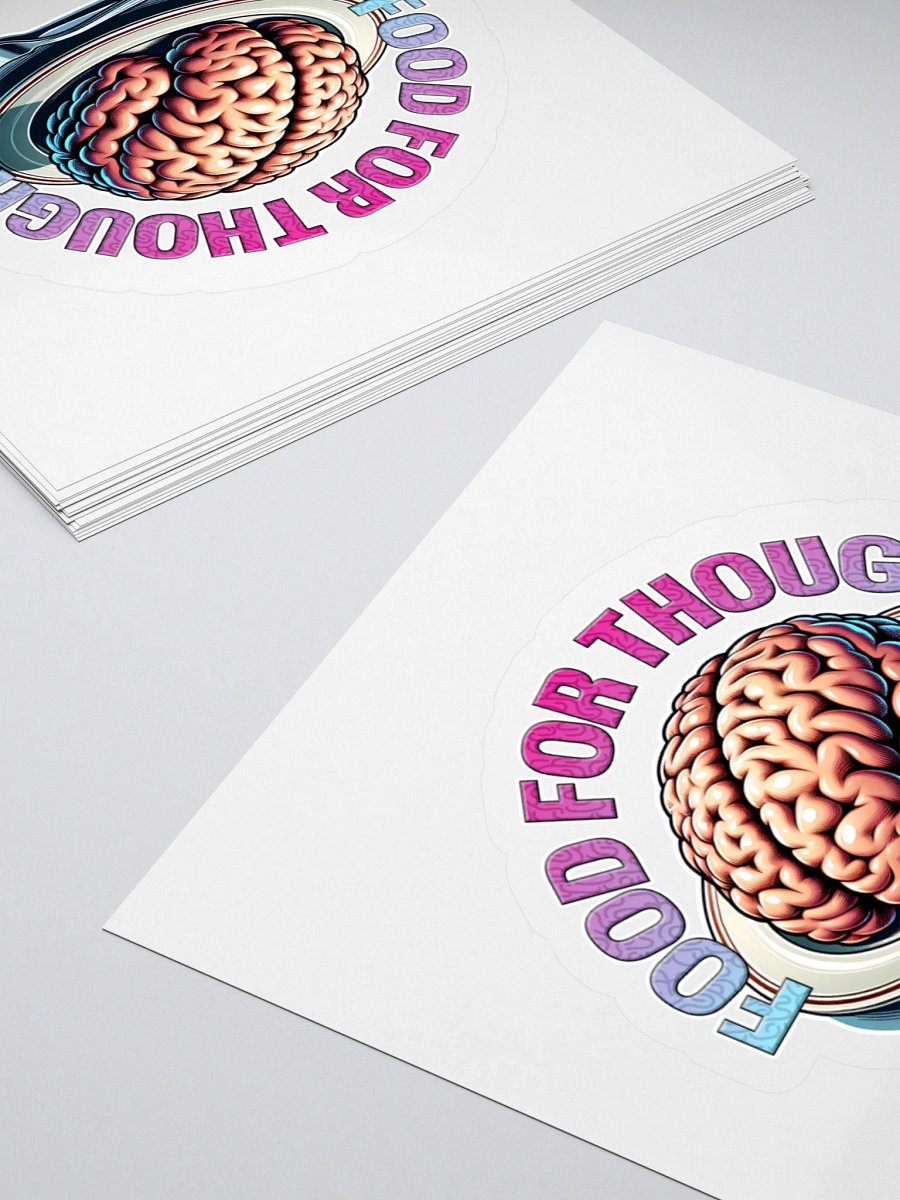 Food For Thought Kiss Cut Sticker Set product image (4)