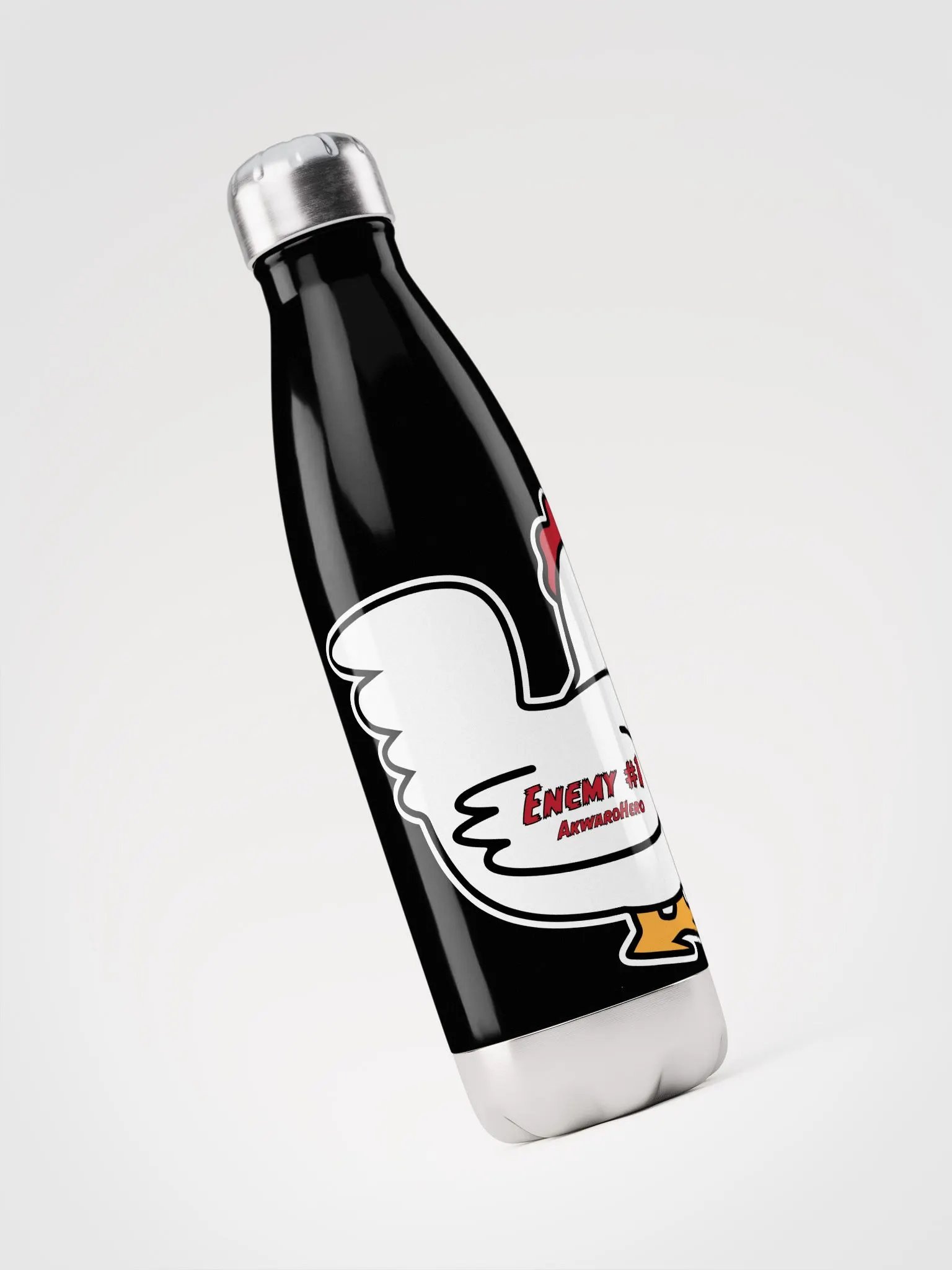 Chicken Slayer Enemy #1 Water Bottle product image (6)