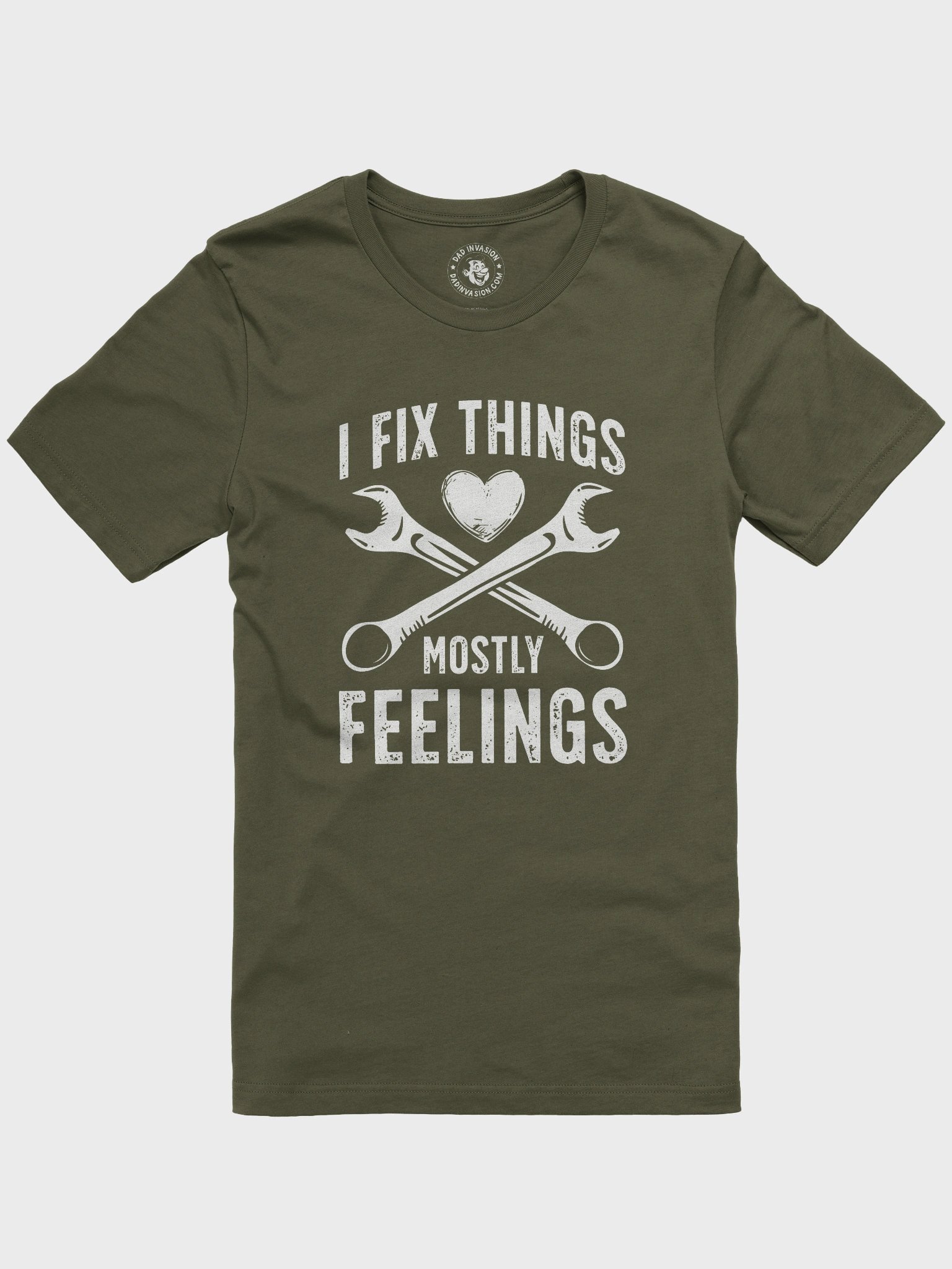I Fix Things… Mostly Feelings – Funny Dad Shirt | DIY Dad Gift Tee product image (1)
