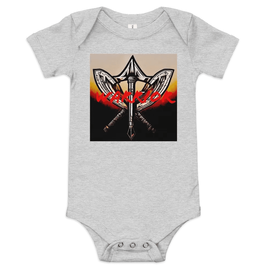 Warrior's Crest Baby Onesie product image (4)