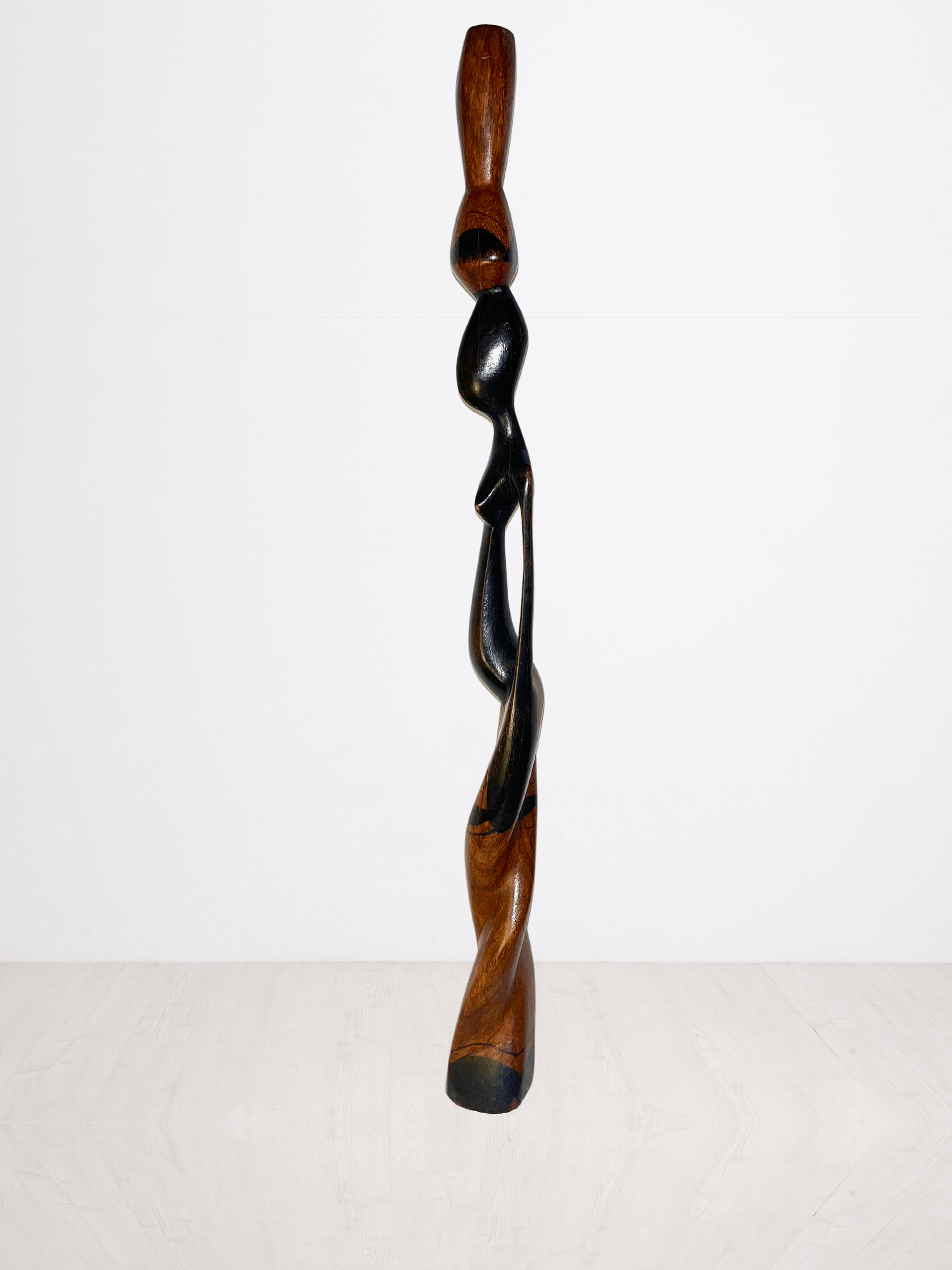 Handcarved Wooden African Woman Sculpture product image (6)