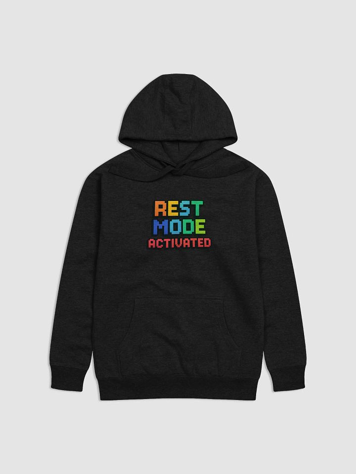 Pixelated Rest Mode Unisex Hoodie product image (3)