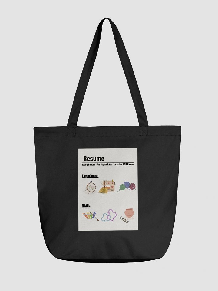 Resume of a Craft Addict Tote Bag product image (1)