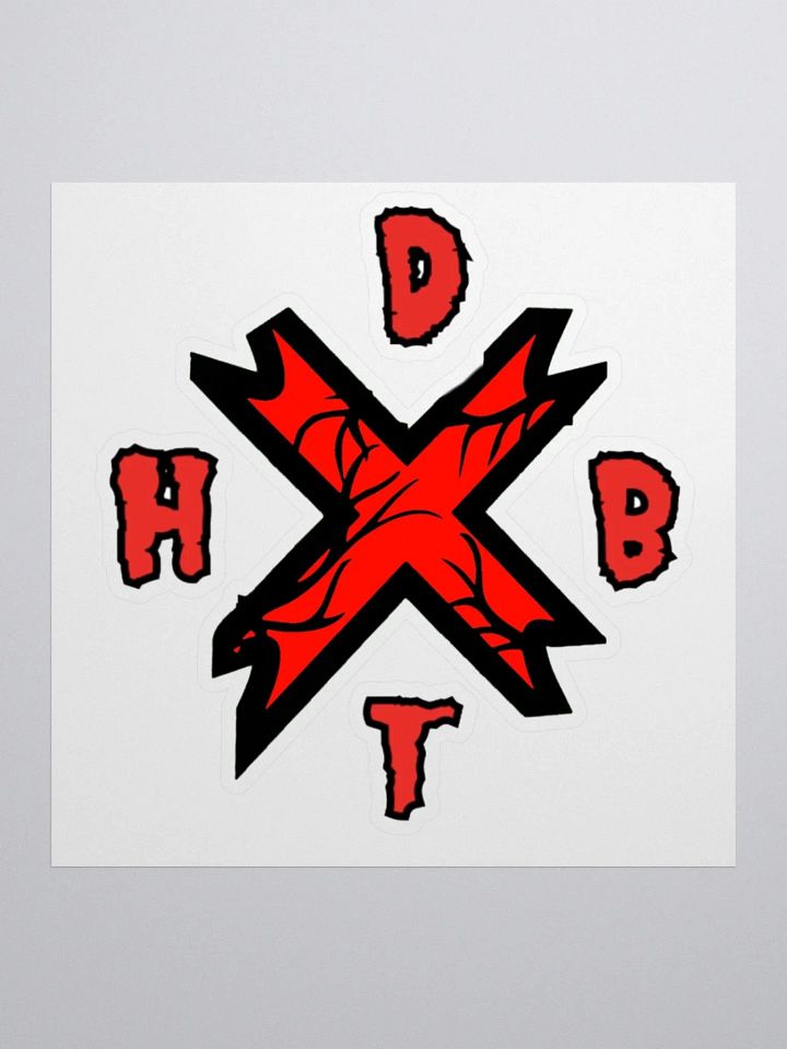 HBDT Hardcore Sticker slapppppp product image (1)
