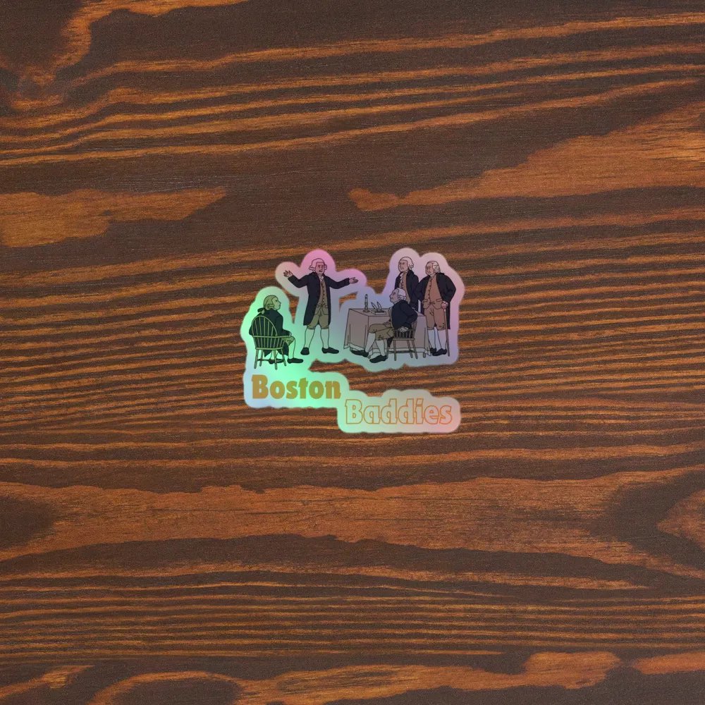 Boston Baddies Holographic Sticker product image (5)