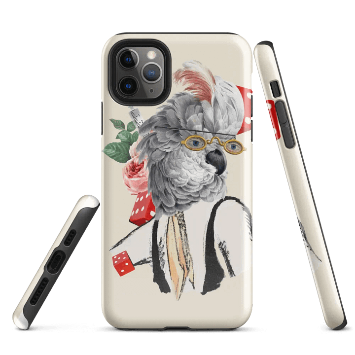 Surreal Parrot Suit iPhone® Tough Case product image (3)