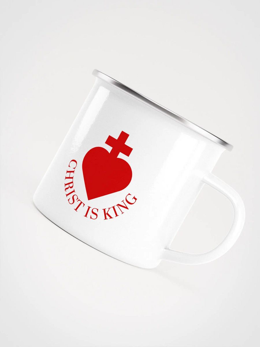Christ Is King Enamel Mug product image (5)