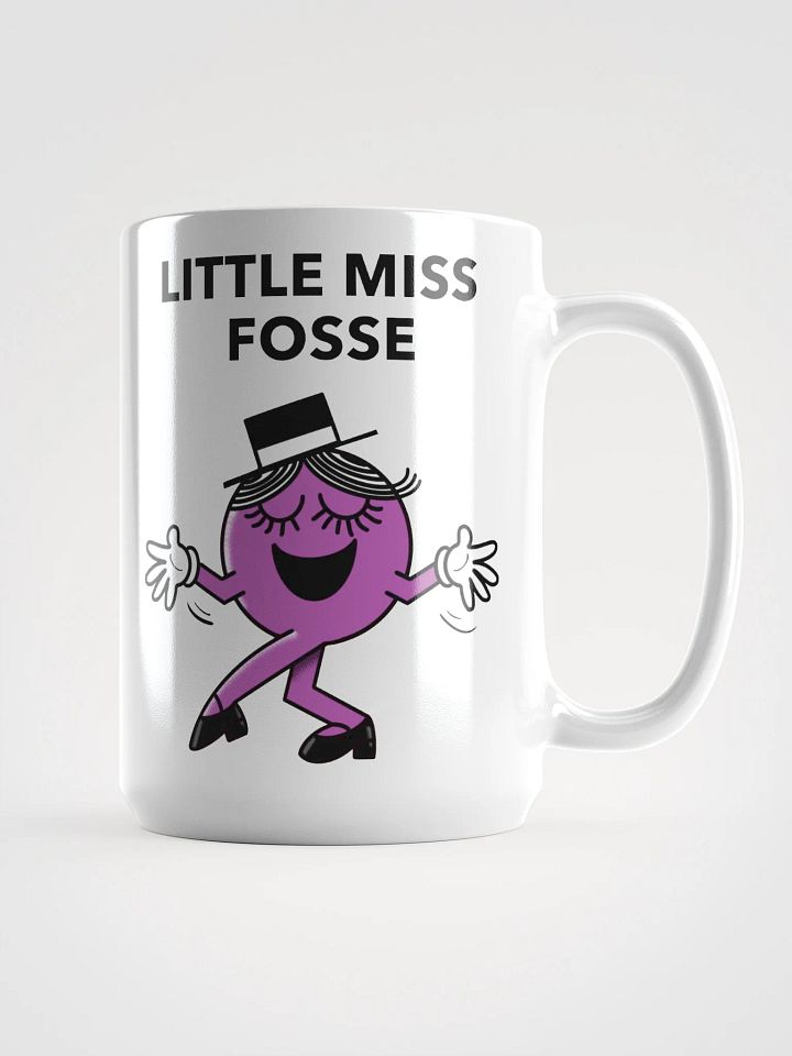 Little Miss Fosse Mug – Black Glossy Funny Theatre Meme Cup product image (1)