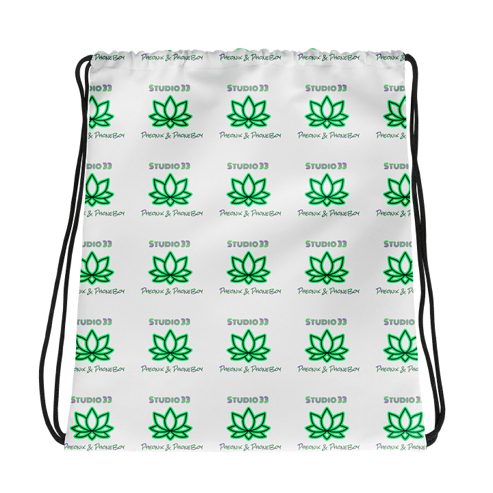 Studio 33 Multi-Logo Drawstring Bag product image (1)