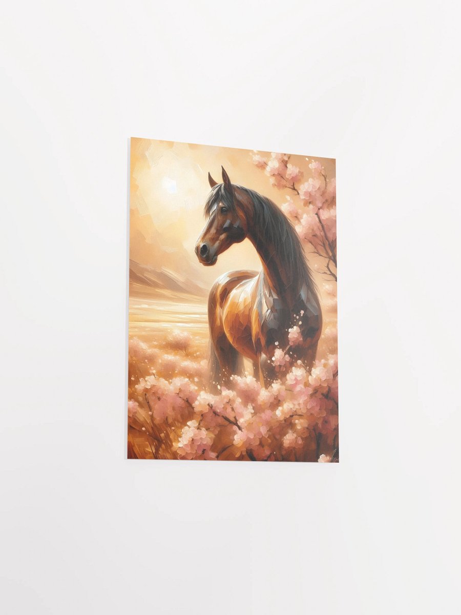 Golden Serenity Horse Poster product image (20)