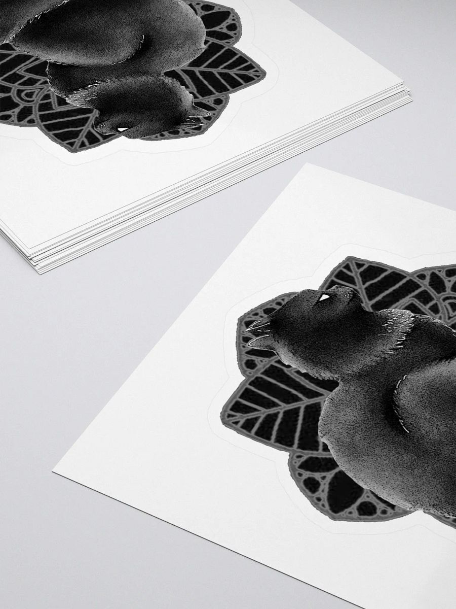 BWFlowerCATSticker product image (4)