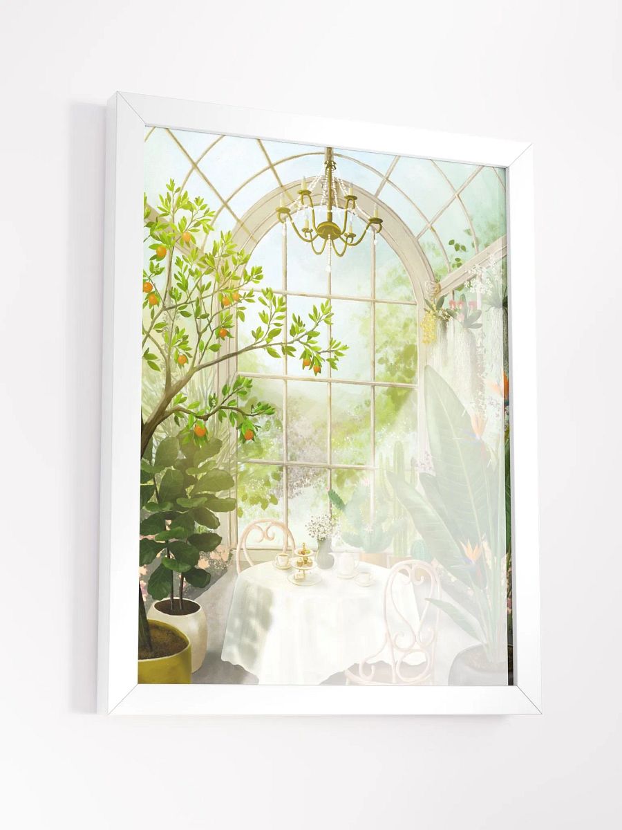 Framed Art Print - Afternoon Tea in the Conservatory product image (3)
