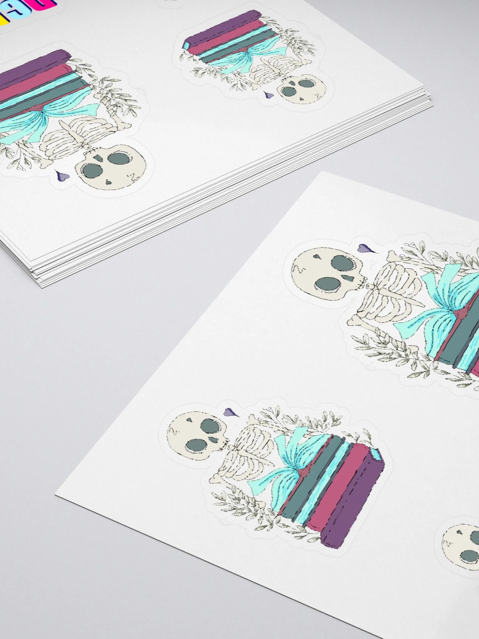 Skelly Book Club Sticker Page product image (4)