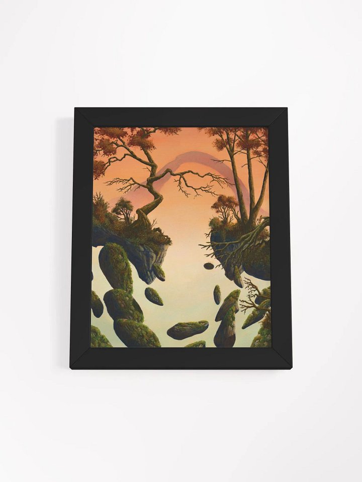 Autumn's Arc Wood Framed Matte Poster product image (6)