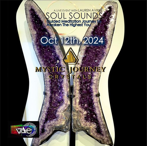 Feeling a bit off? Come to Soul Sounds Guided Meditation Journey to Awaken the Highest You at Mystic Journey Crystals! 

Satu...