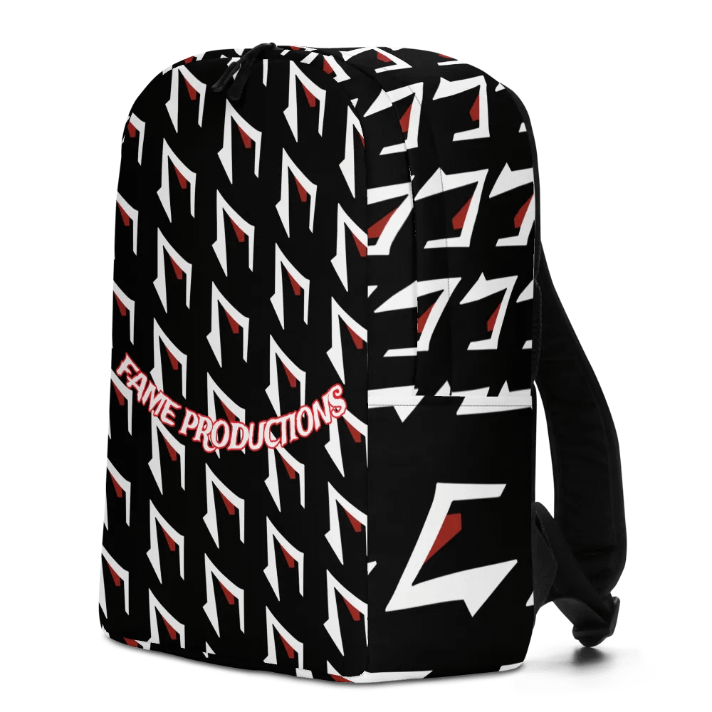 Customizable Minimalist Backpack - FAME PRODUCTIONS product image (7)