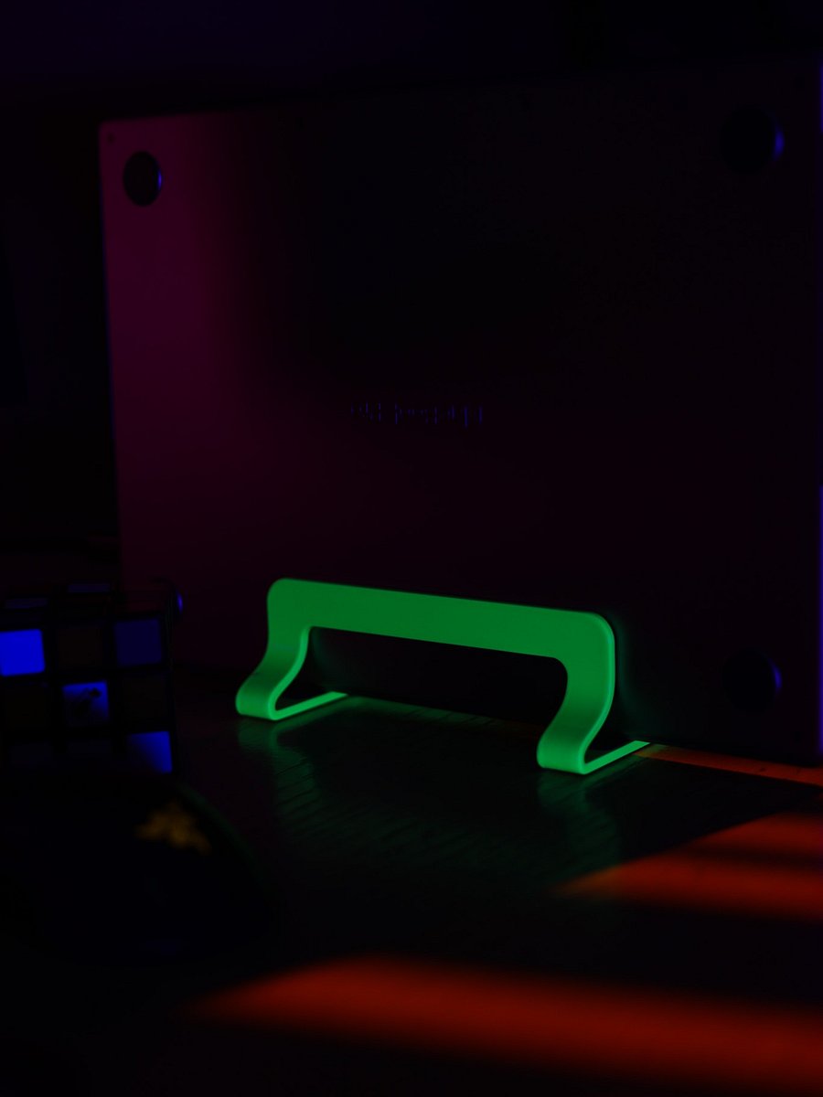 Neon Yellow Laptop Holder product image (3)