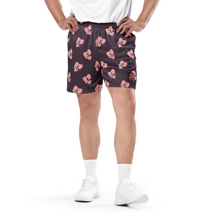 "Jurassic Park Wedding" Unisex Mesh Shorts product image (1)