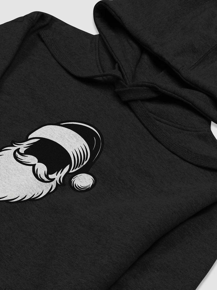 Minimalist Santa Claus Black Hoodie product image (3)