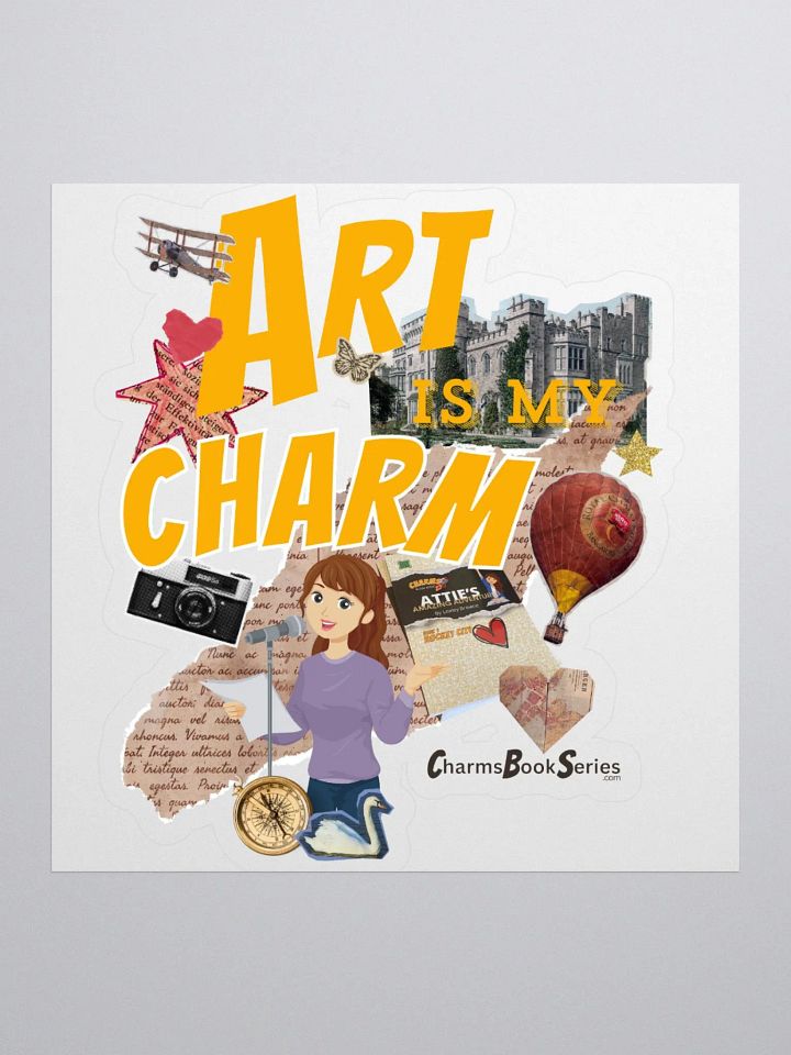 Charms Book Series: Art Stickers product image (1)
