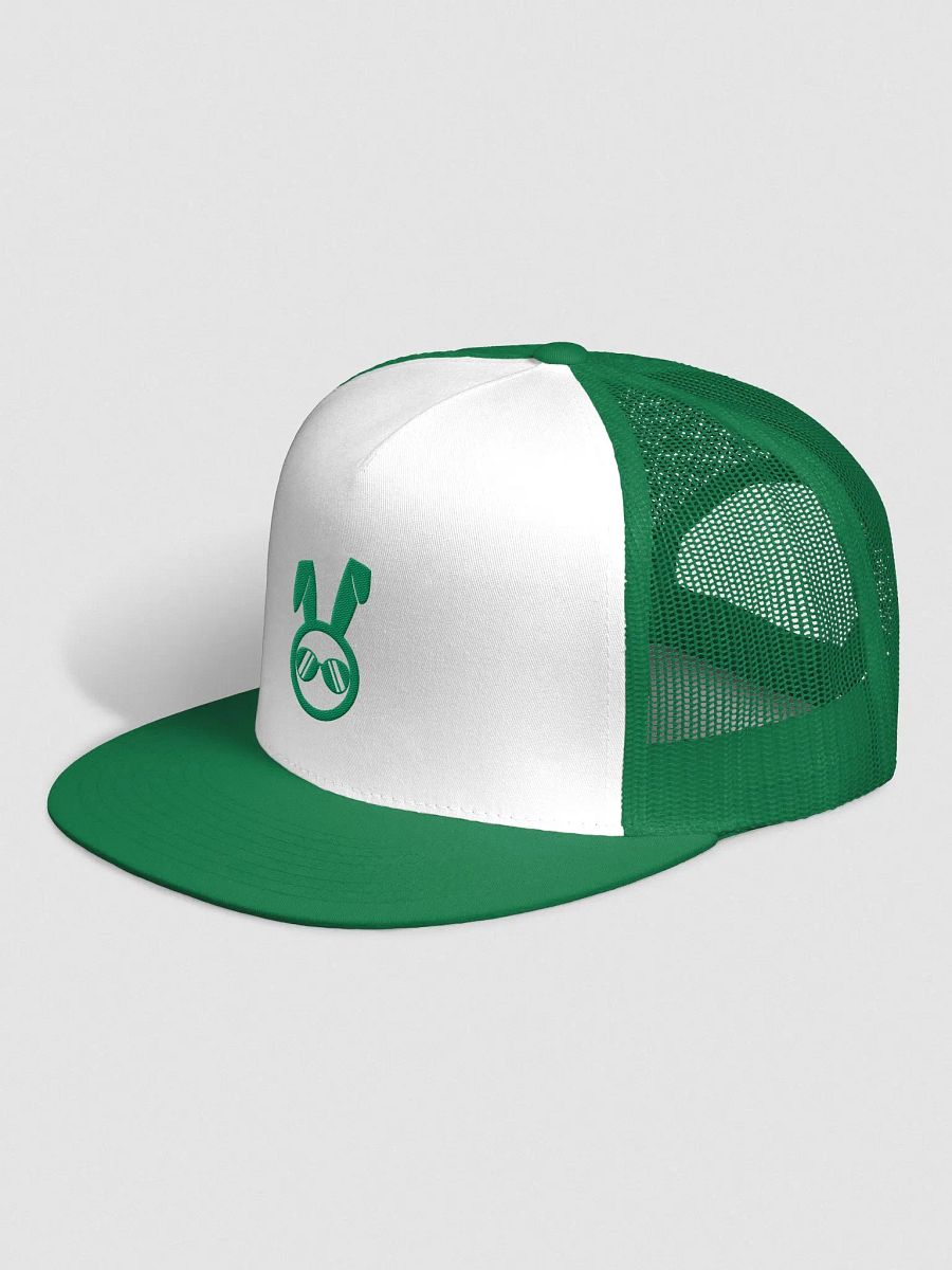 U Flex Green Logo Yupoong Trucker Hat product image (4)