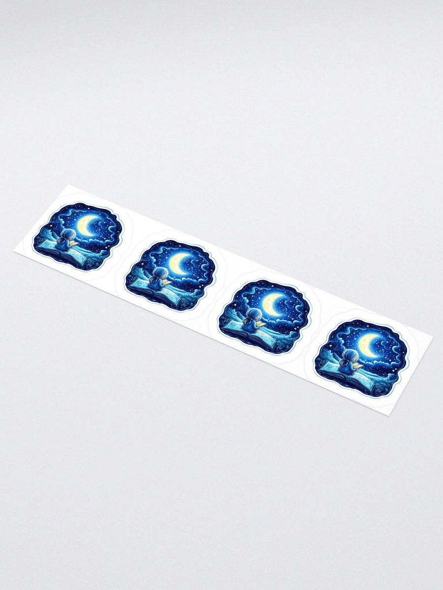 Moonlit Storytime Mini Strip Sticker product image (1)
