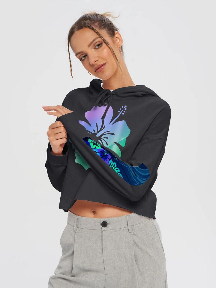 Bloom 'n Byte Cropped Hoodie product image (1)