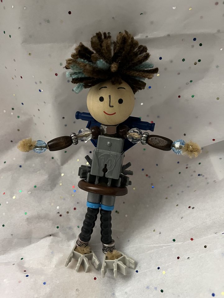 Blue ~ Baby Steampunk Boy product image (1)