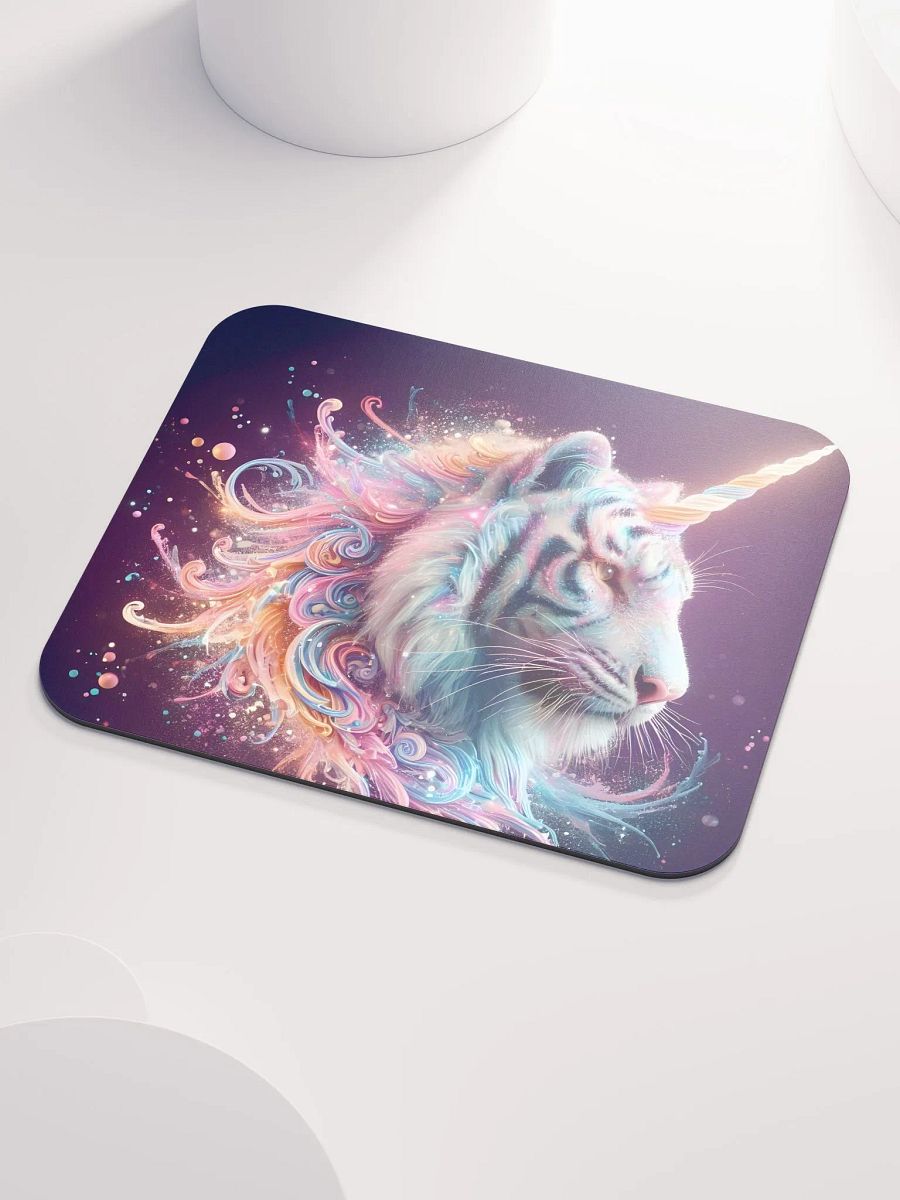 Galactic Tiger Unicorn Mouse Pad product image (3)