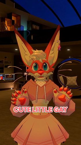 You are cute. ❤️ #VRChat #Furry #Femboy #Cute