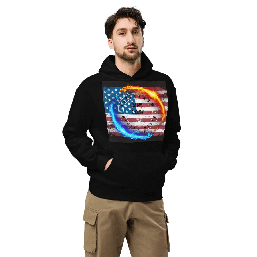 you are enough hoodie product image (7)