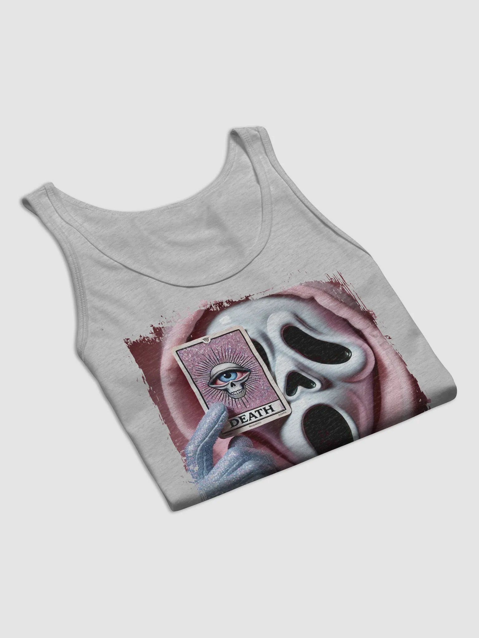 Ghostface Death Tarot Card Unisex Tank-Top product image (23)