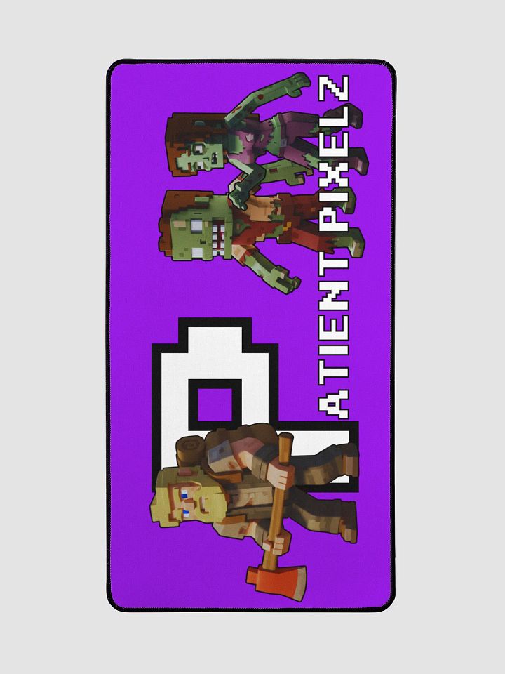 Patient PixelZ P Logo Desk Mat (Purple) product image (2)