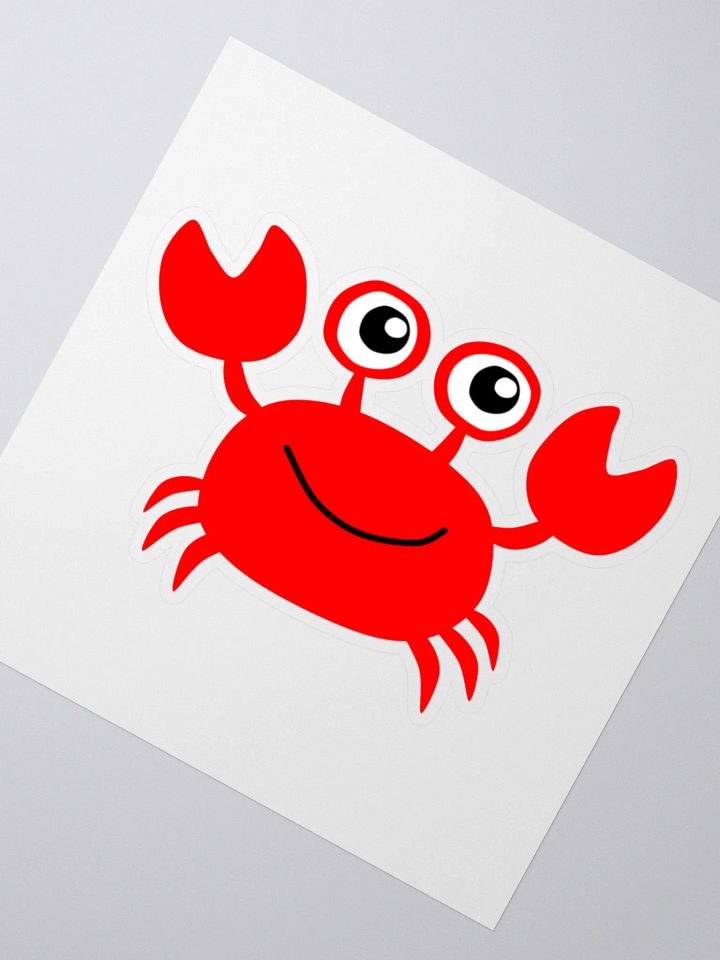 Happy Crab / Sticker product image (2)