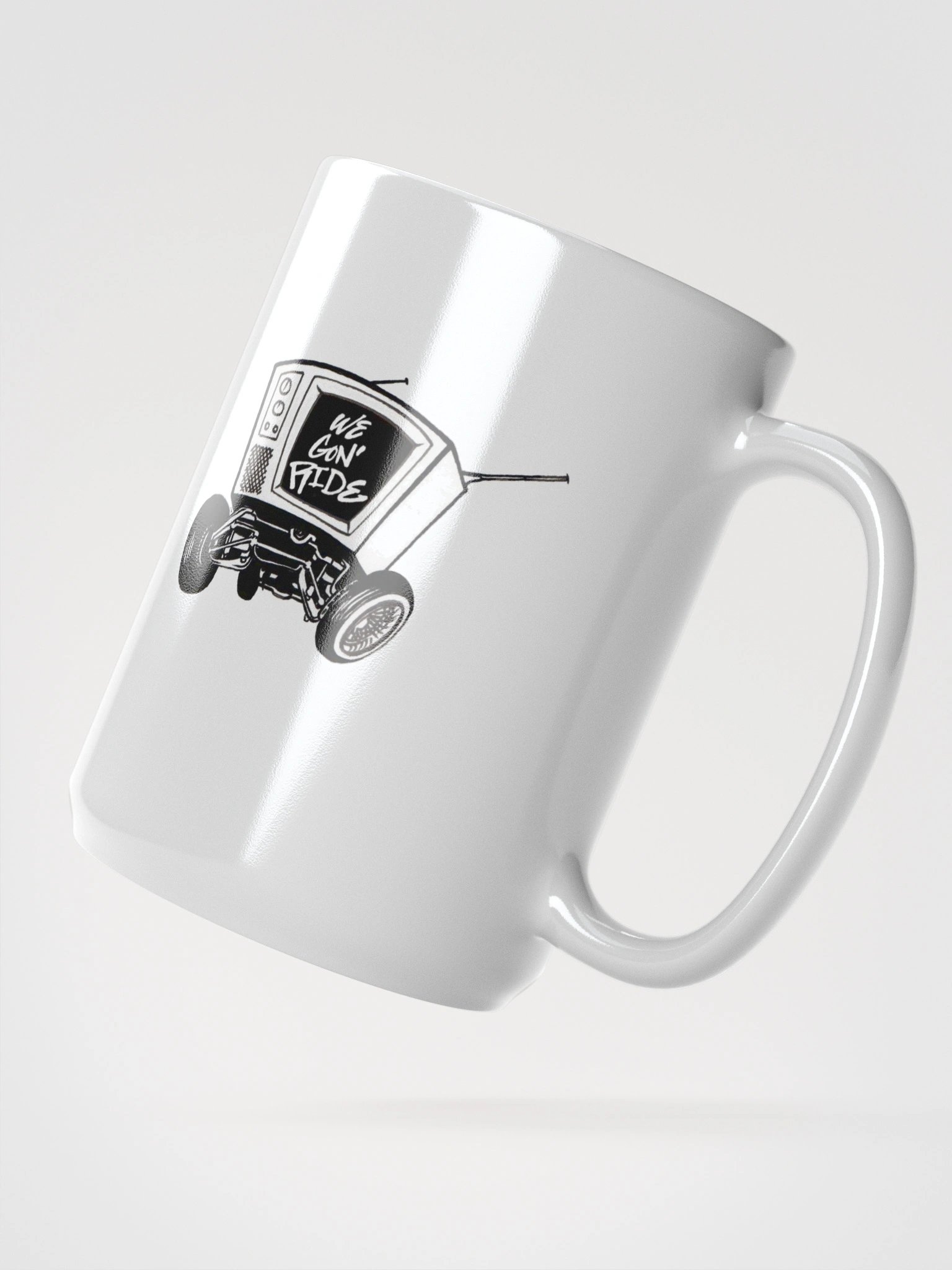 We Gon' Ride TV on Wheels Mug product image (2)