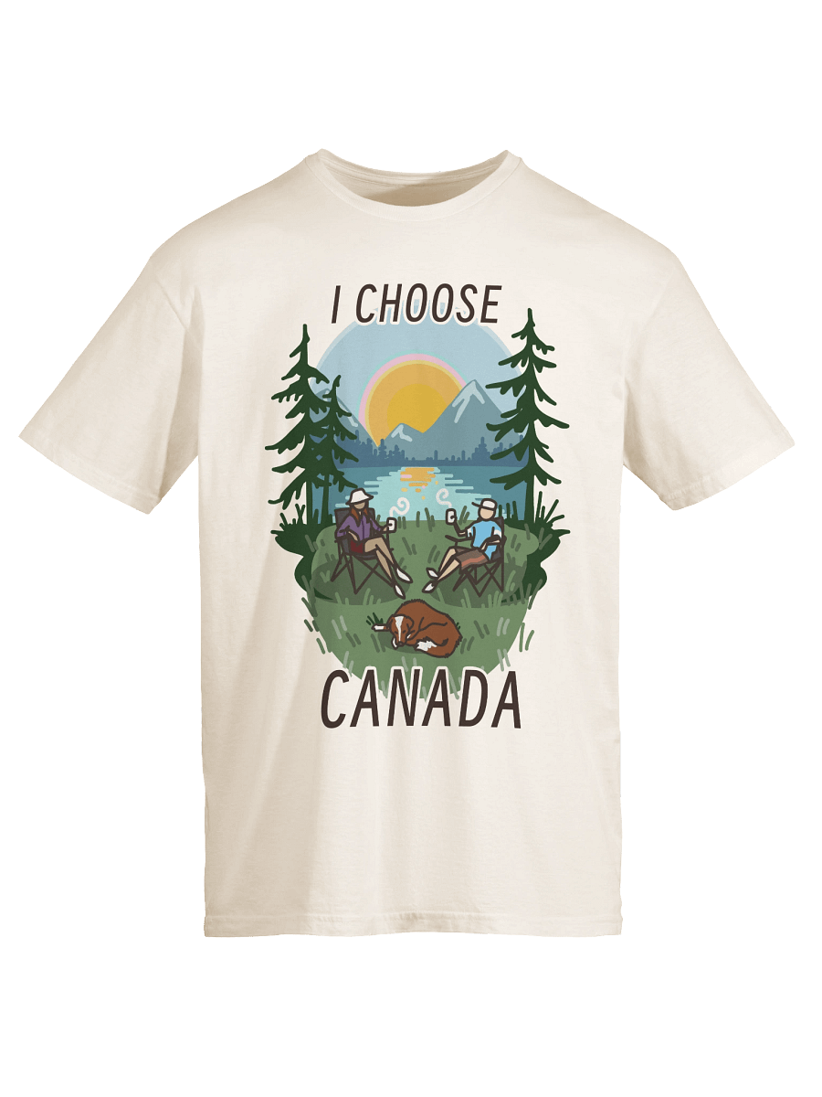 I CHOOSE CANADA graphic T by Claus Kellerman POV product image (4)